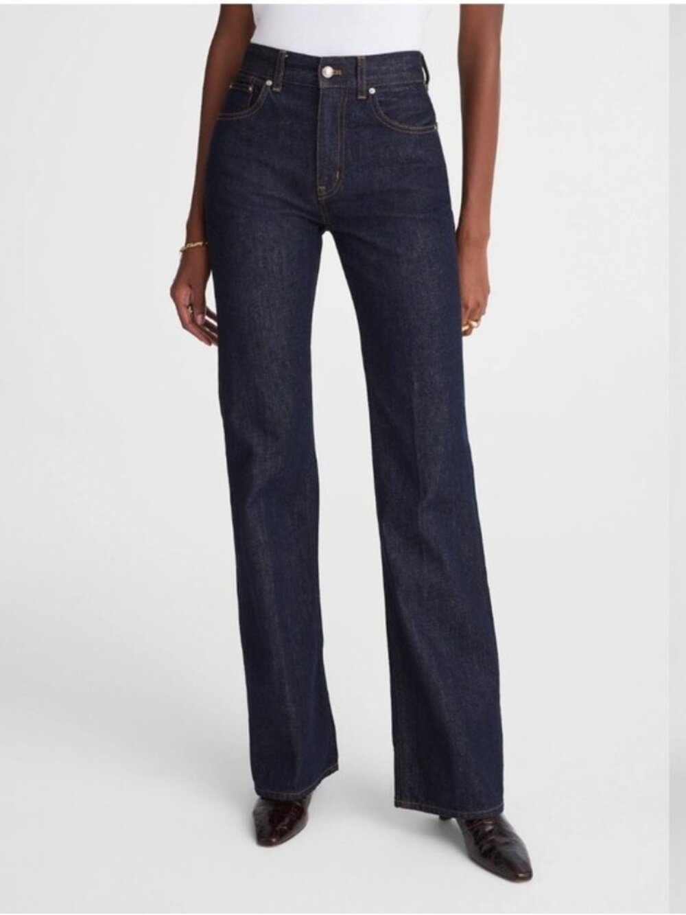 Madewell The Vintage Flare Jean New Size 28 High Rise Dark Rinse Wash Women's